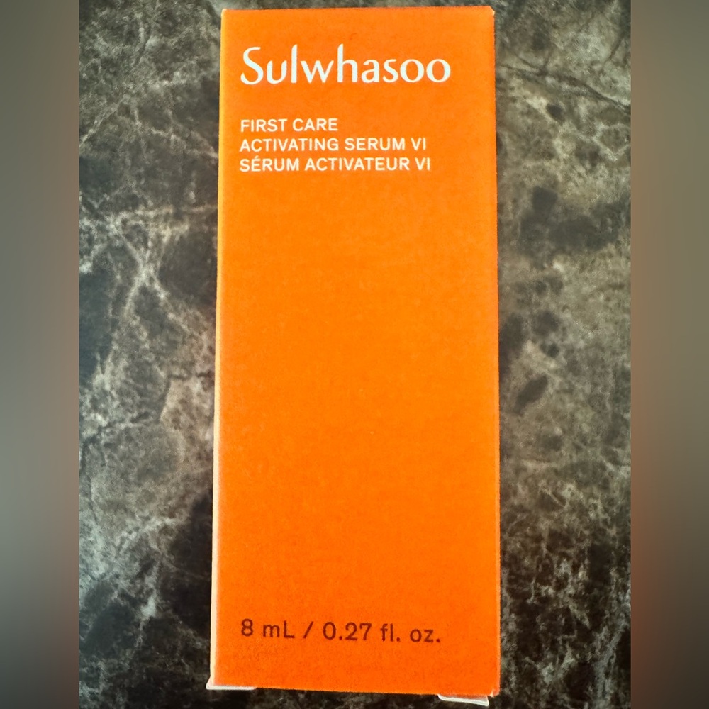 Sulwhasoo First Care Activating Serum VI - 8mL - Luxury K-Beauty (New In Box)